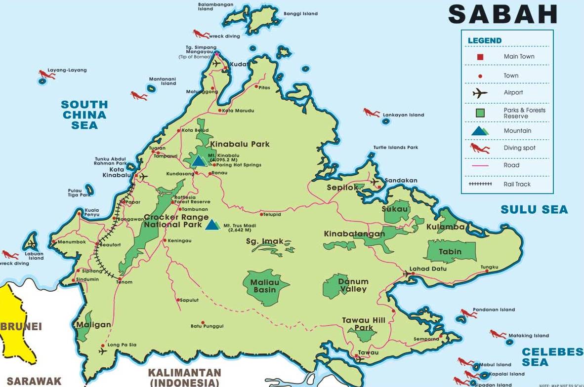 Discover Sabah Malaysia - The Land below the wind