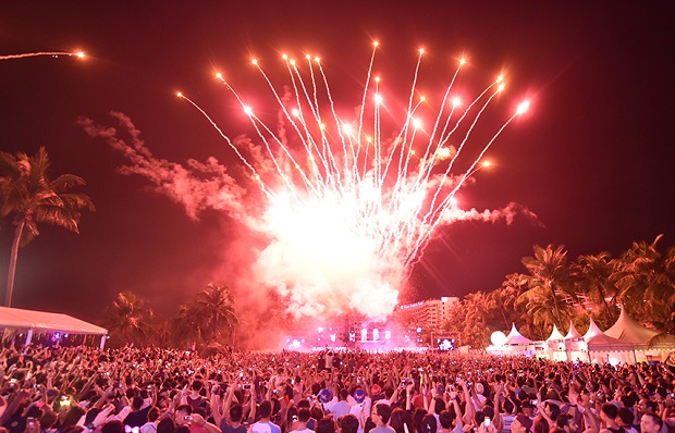 New Year 2022 Fireworks Singapore
