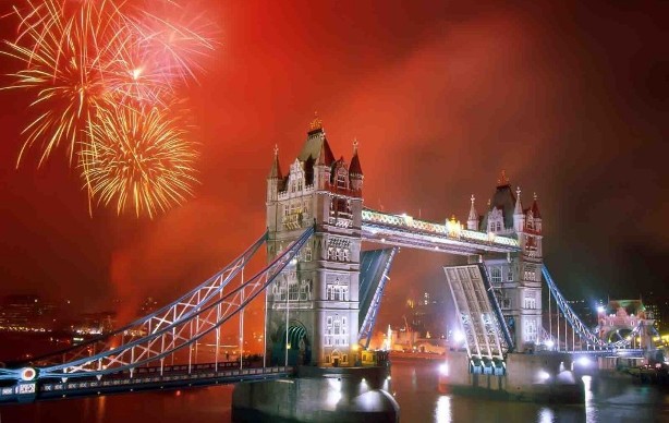 New Years Eve in London UK
