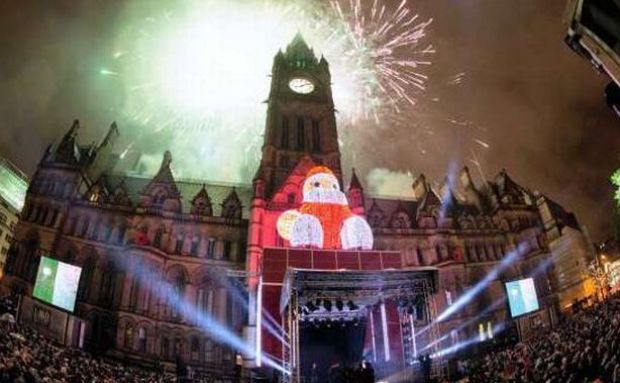 Manchester on New Years Eve
