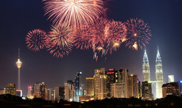 New Years Eve in Kuala Lumpur