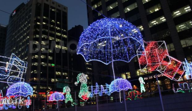 Christmas in Seoul Korea