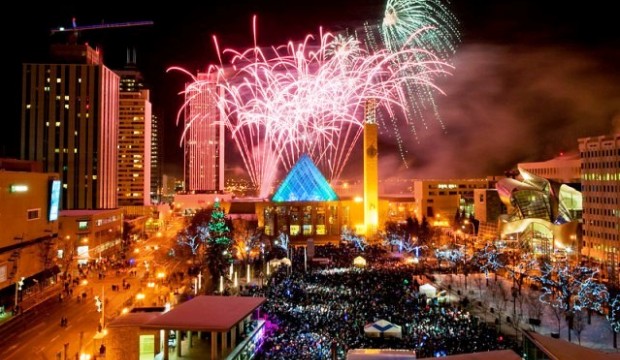 Canadian Cities for New Years Eve Celebrations