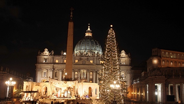 Christmas Celebrations in Rome Italy