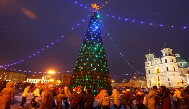 Minsk on New Years Eve