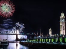 NYE Fireworks in Quebec