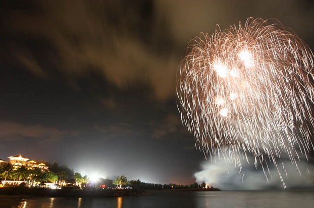 NYE Fireworks in Brunei