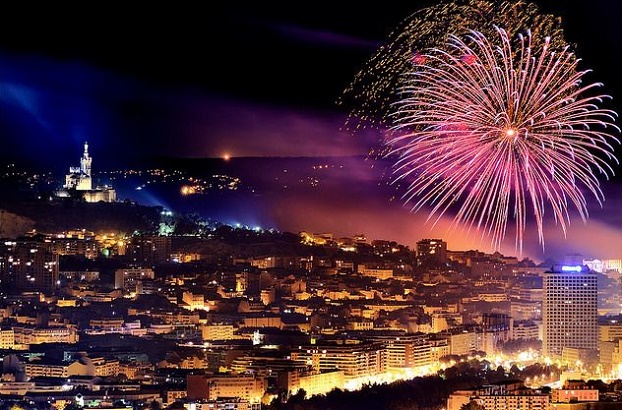 NYE Fireworks in Marseille