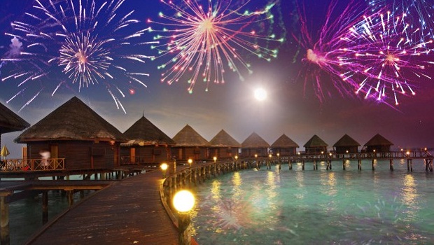 New Years Eve in Maldives Islands
