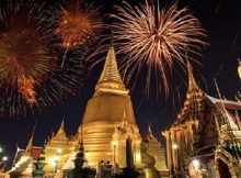 New Years Eve in Thailand cities