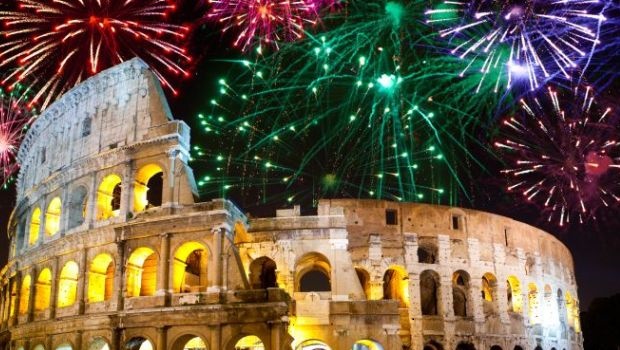 NYE Fireworks in Rome
