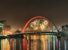 NYE Fireworks in Glasgow