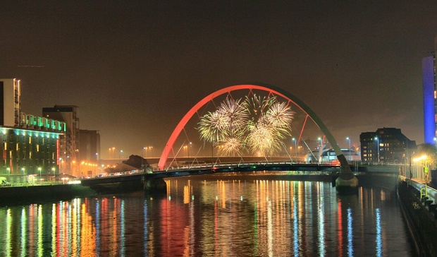 NYE Fireworks in Glasgow