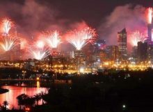 NYE Fireworks in Melbourne