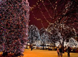 Christmas decorations in Minnesota