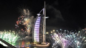 New Years Eve Fireworks in Dubai