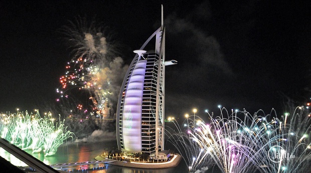 Dubai Nye Fireworks New Years Eve