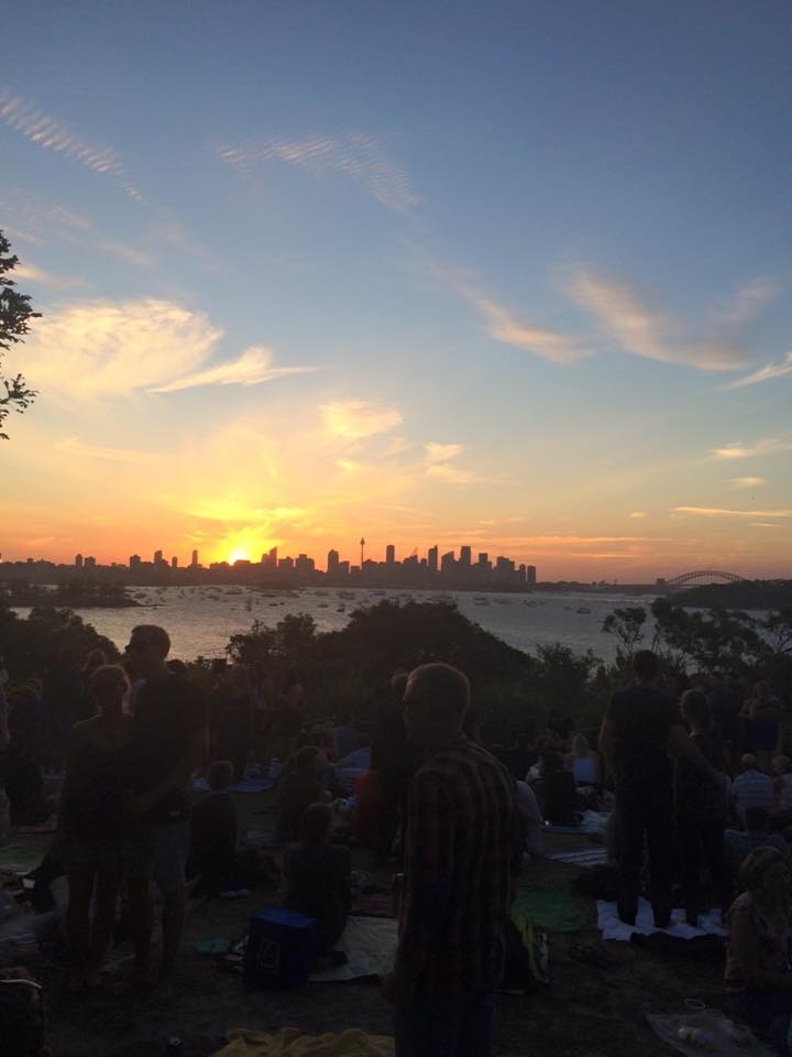 Last sunset of the year in Sydney