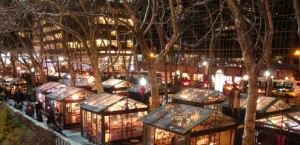 Winter Village in New York City