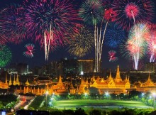 New Years Eve Fireworks in Bangkok