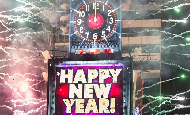 New Years Eve Ball Drop in Times Square
