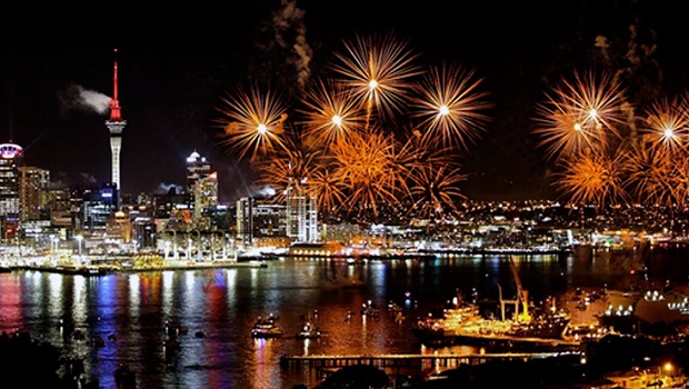 New Years Eve Fireworks in Auckland
