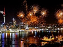 New Years Eve Fireworks in Aukland