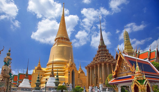 Wat phra keaw pagoda in Bangkpk
