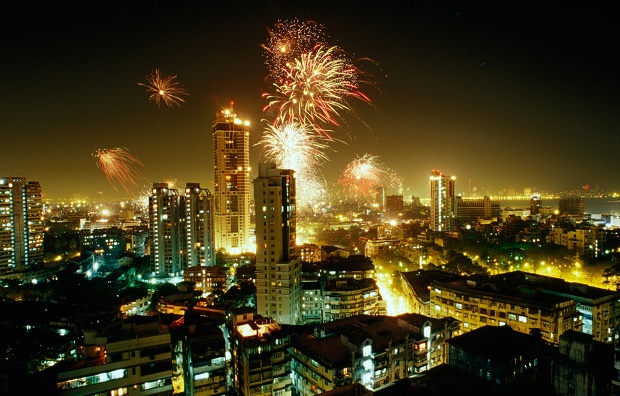 NYE Fireworks in Mumbai