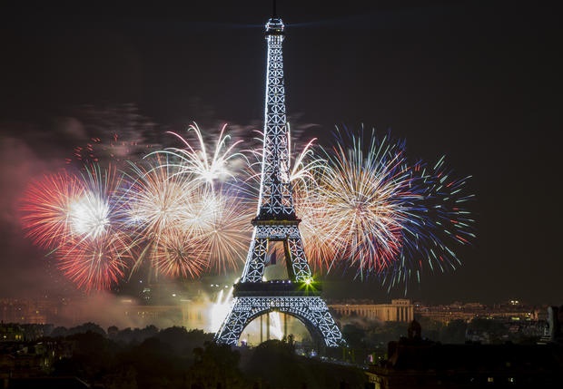 NYE Fireworks in Paris