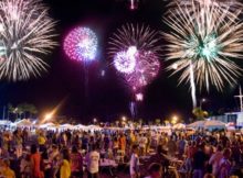 NYE fireworks in Panama City