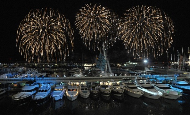 NYE Fireworks in Genoa, Italy
