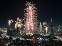 NYE Fireworks and Countdown in Dubai UAE