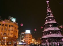 Christmas celebrations in Skopje
