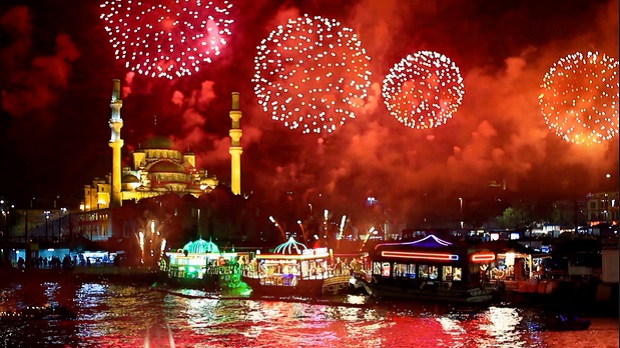 NYE Fireworks in Ankara