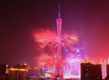 NYE Fireworks in Guangzhou