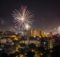 NYE fireworks in Montevideo