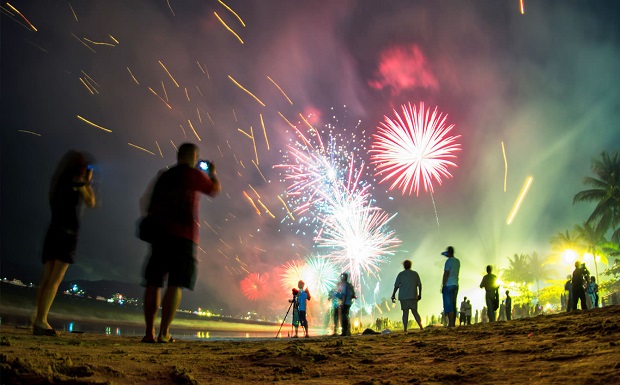 NYE Fireworks in Phuket