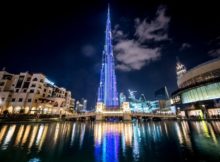 NYE laser shows in Dubai
