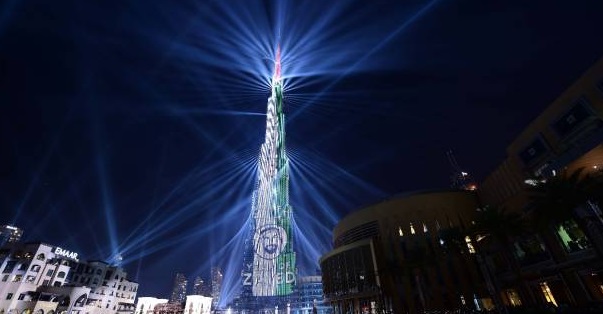 Burj Khalifa New Year 2022