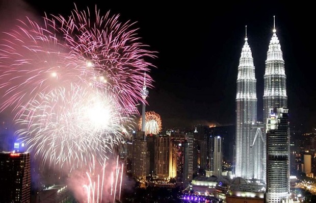 New Years Eve in Kuala Lumpur