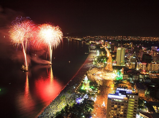 NYE fireworks in Nha Trang