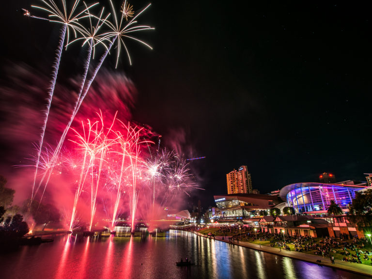 Celebrating 2024 New Years Eve in Adelaide