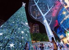 Christmas decoration in Singapore