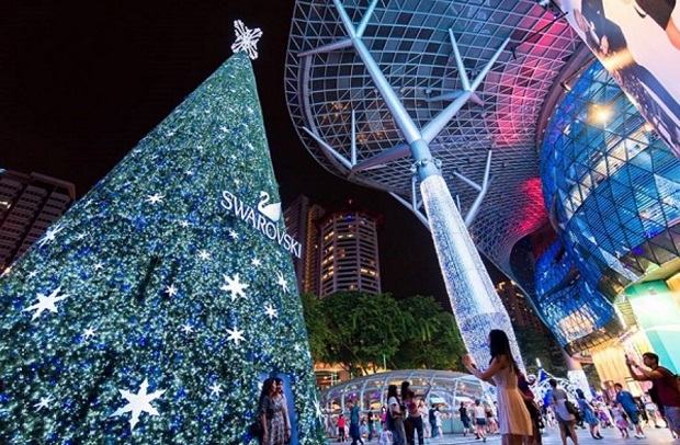 Christmas decoration in Singapore