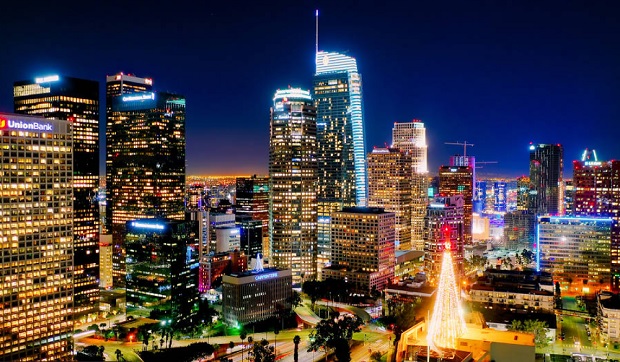 New Years Eve celebrations in Los Angeles