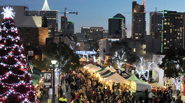 Christmas markets held in San Diego