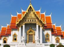 Marble Temple Palace in Bangkok
