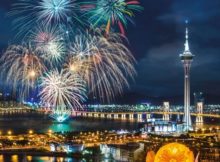 New Years Eve Fireworks in Macau