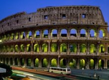 Coliseum relic in Rome